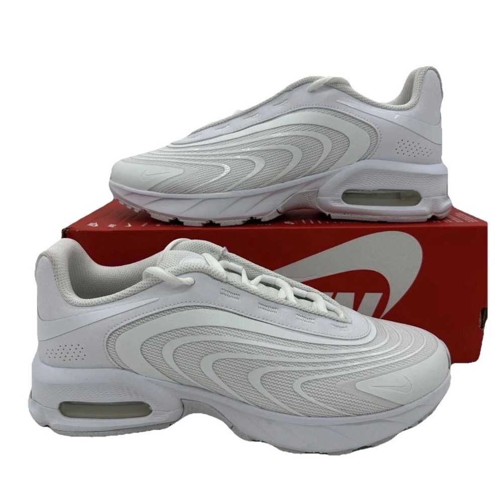Nike Air Max Fire Women's Size 8 Triple White IF2620 100  New With Box